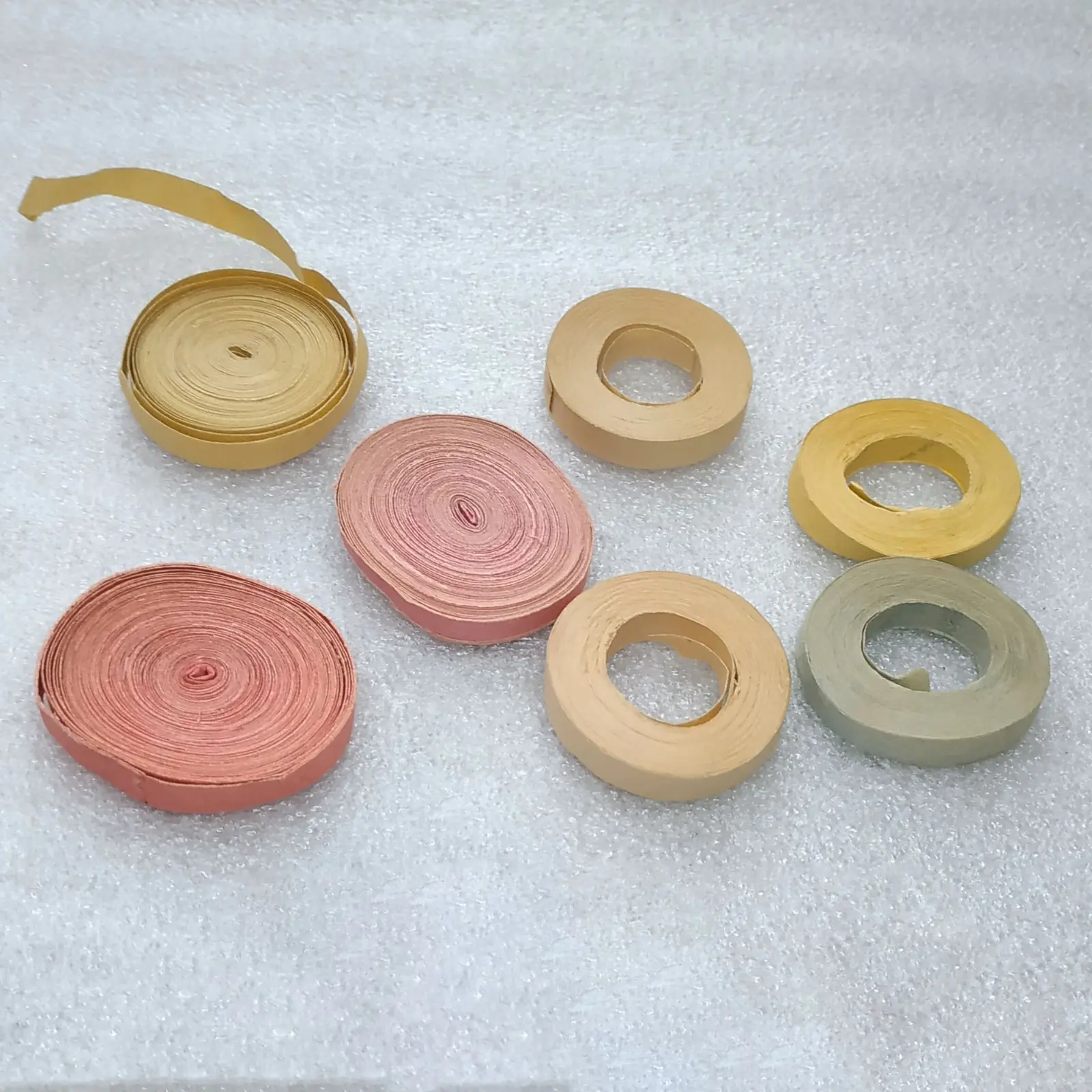 Vintage Paper Serpentines Lot of 7 Rolls USSR Retro Christmas Party Decor