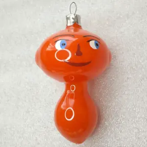 Vintage Soviet Glass Christmas Ornament Chedurashka Fairy Tale Figural Custom