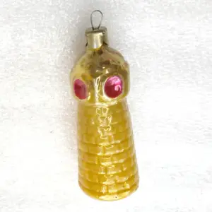 Vintage Mercury Glass Christmas Ornament USSR Tree Antique Decor Lighthouse