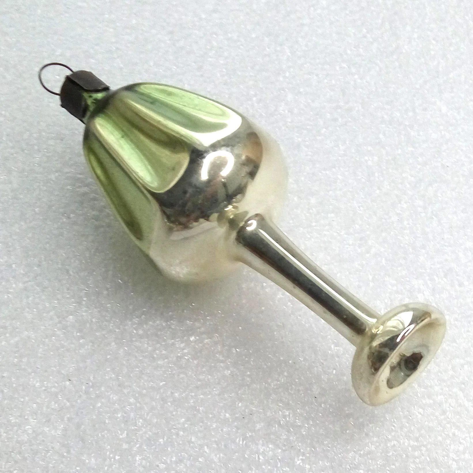 Old Antique Vintage Glass Christmas Ornament Floor Lamp