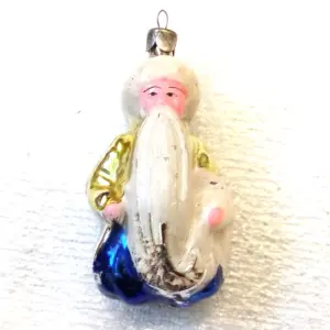 Vintage Glass Christmas Ornament Sultan