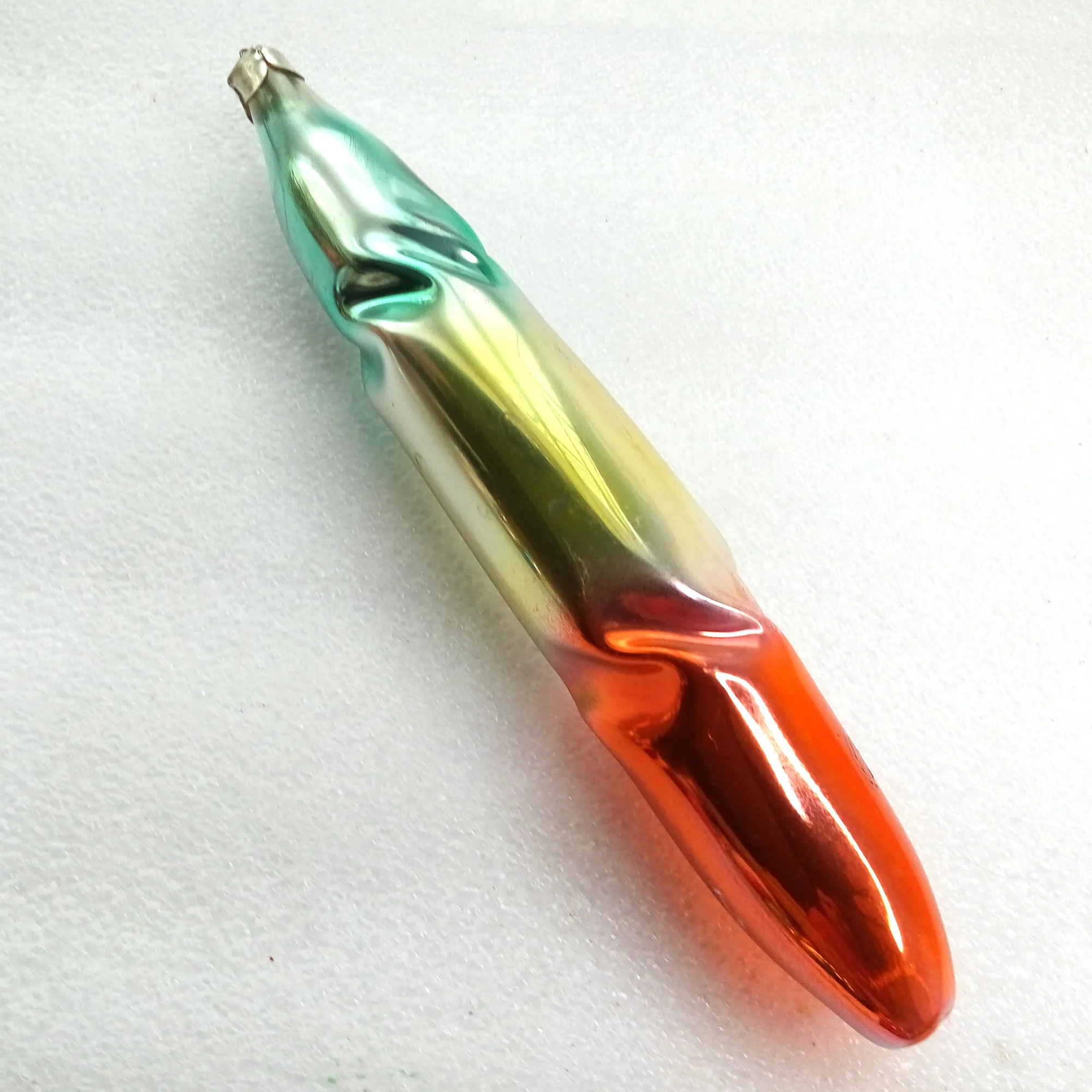 Big Antique Vintage Glass Christmas Tree Ornaments Icicle