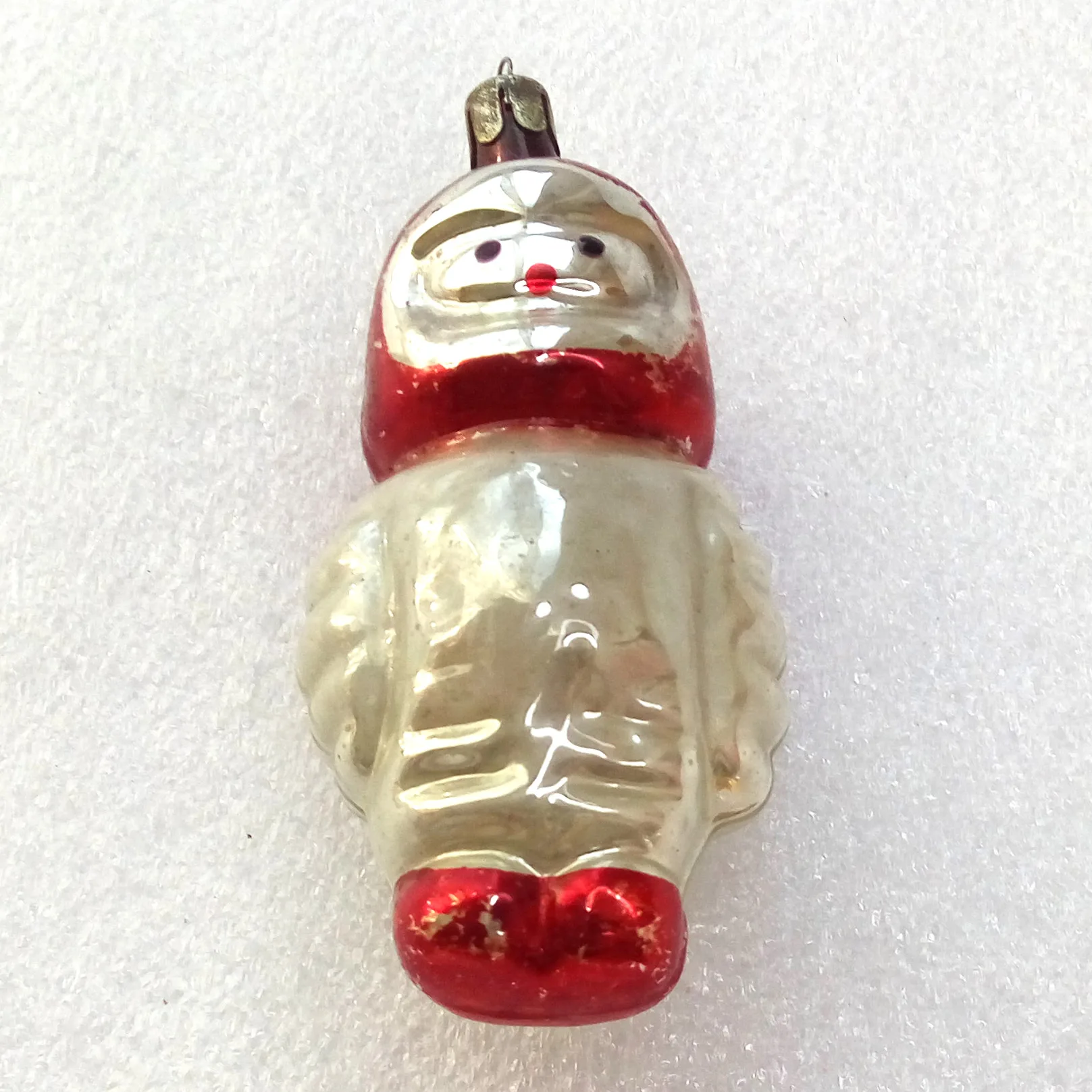Old Antique Vintage Glass Christmas Ornament Astronaut