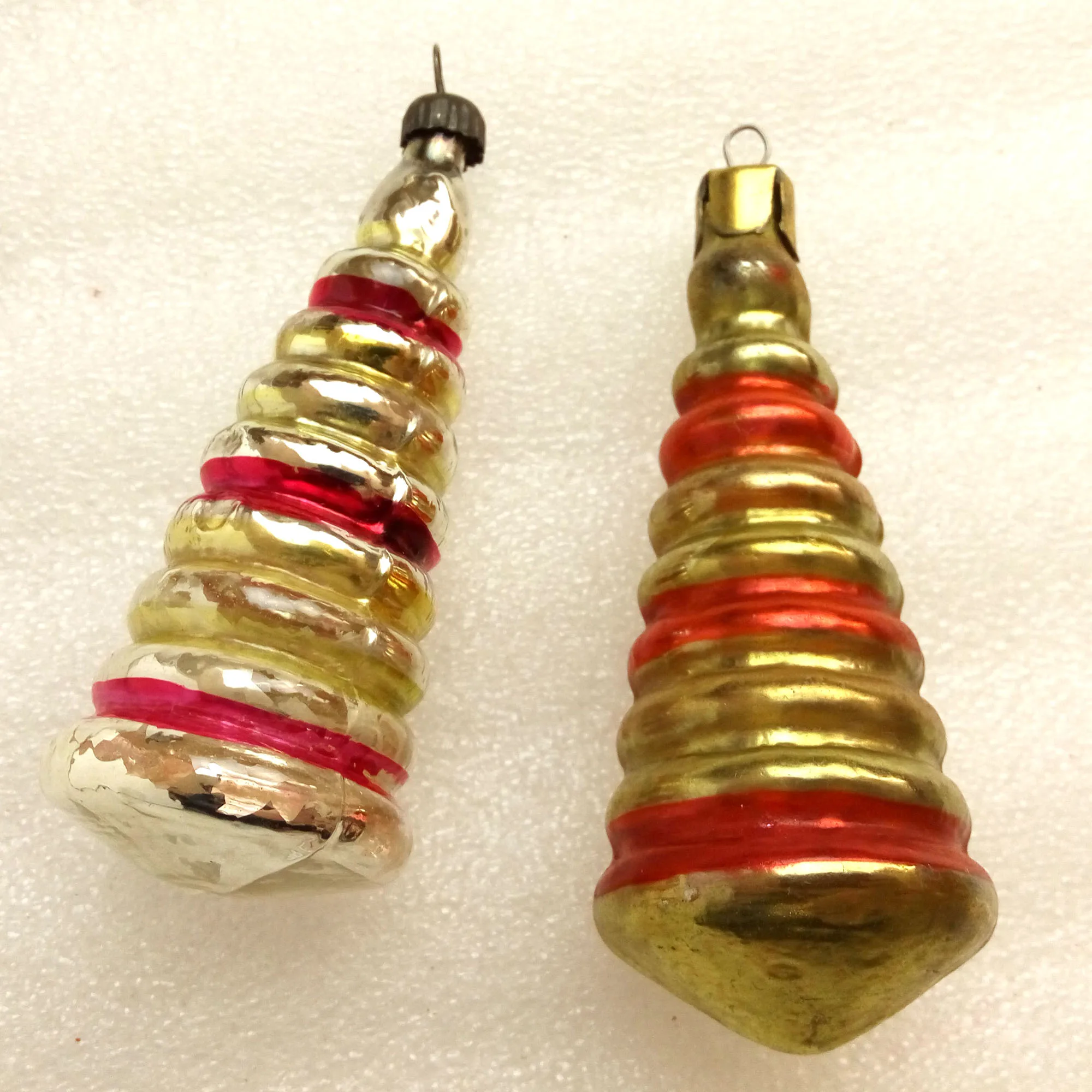 Vintage USSR Glass Christmas Ornaments Christmas