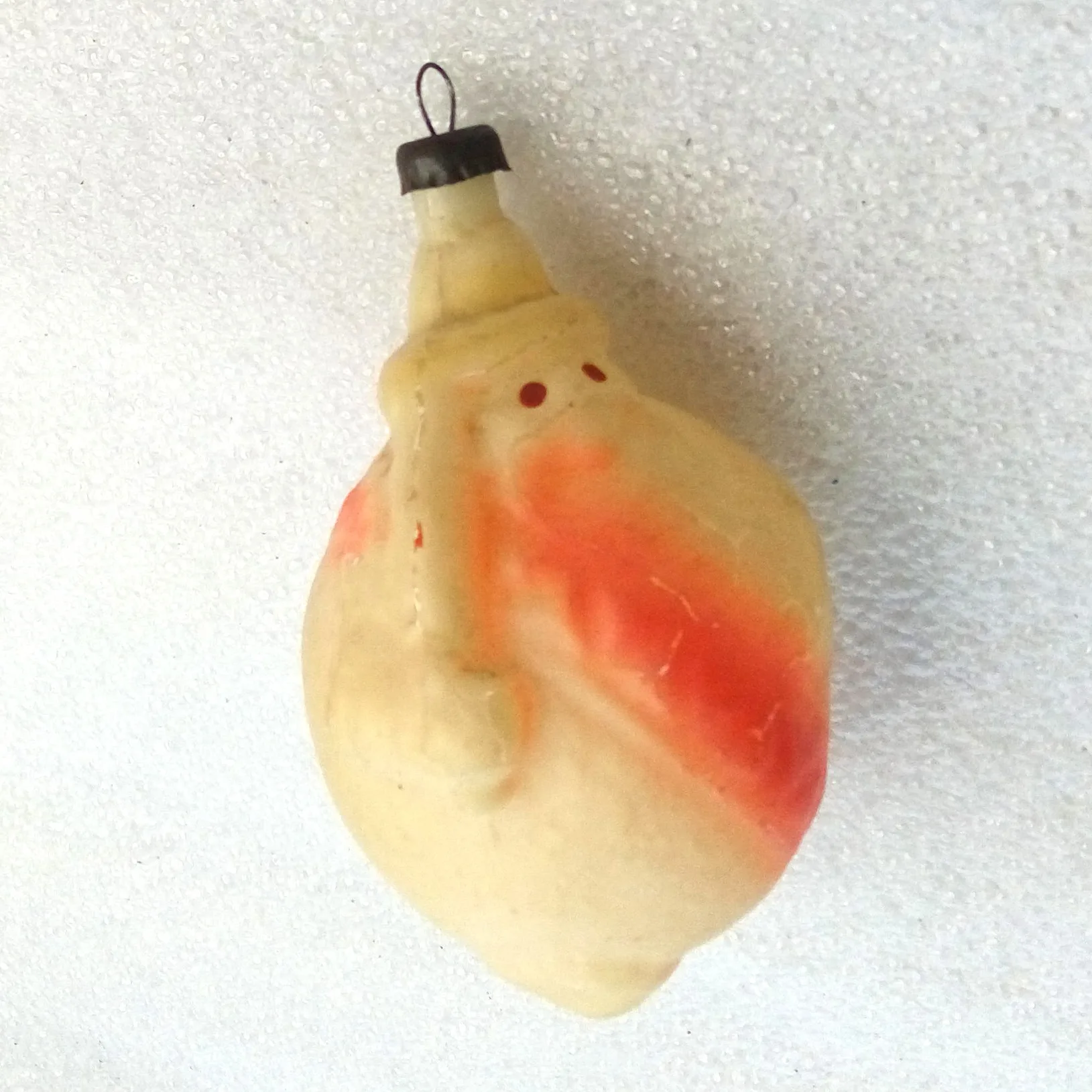 Antique Vintage Glass Christmas Ornament Lemon Prince