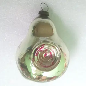 Vintage Glass Christmas Tree Ornament Toy Old Hive