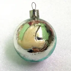 Vintage Glass Christmas Tree Ornament Toy Dove of Peace