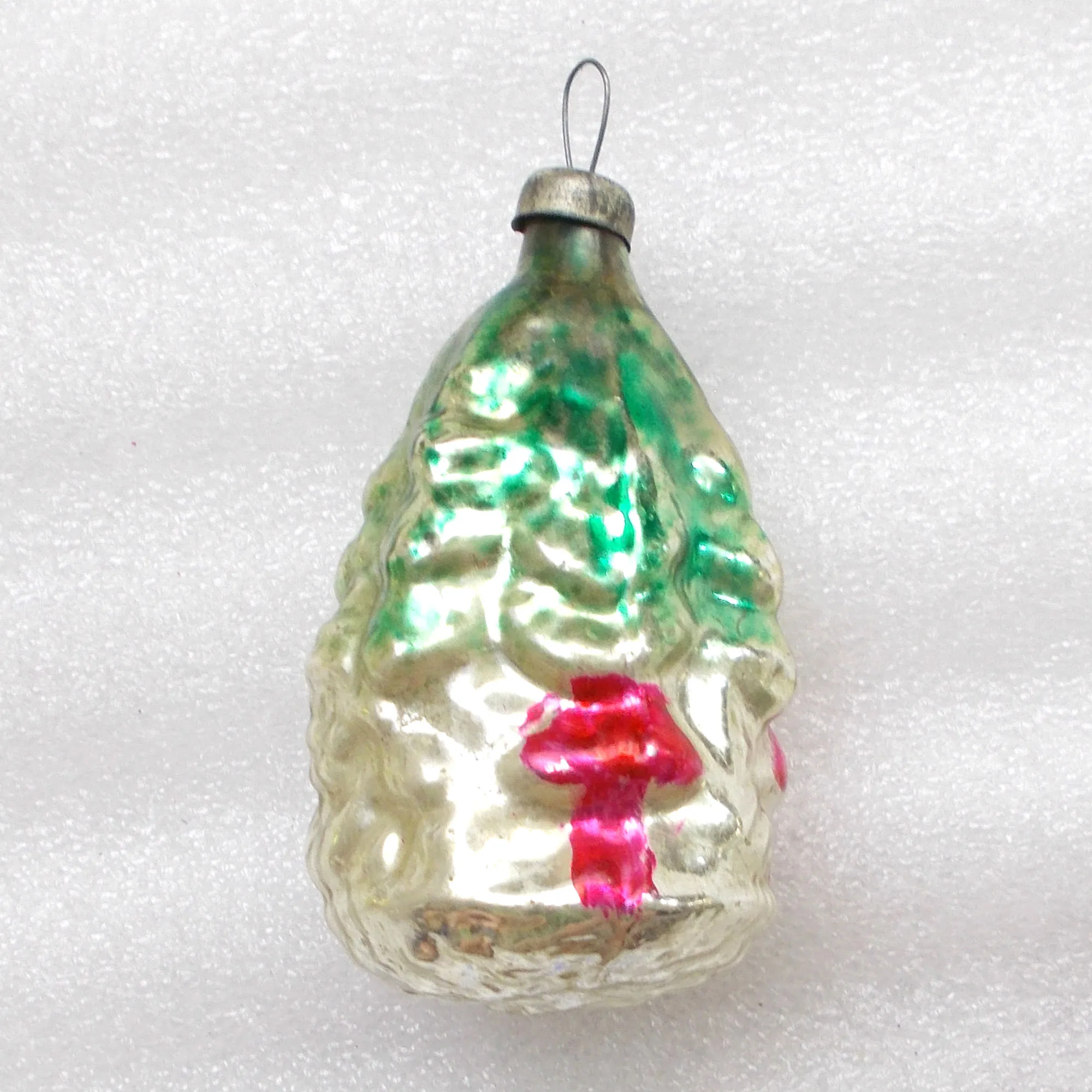 Vintage Glass Christmas USSR Ornaments Old