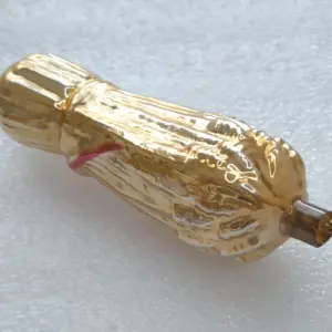 Vintage Christmas Mercury Glass Ornament Tree USSR Antique Sheaf of Wheat