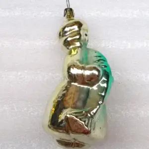 Christmas Soviet Glass Ornament Emelya & Pike