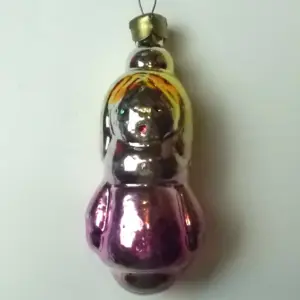 Antique Vintage Glass Christmas Ornament Girl