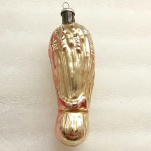 Vintage USSR Glass Christmas Old Ornament Sheaf Wheat