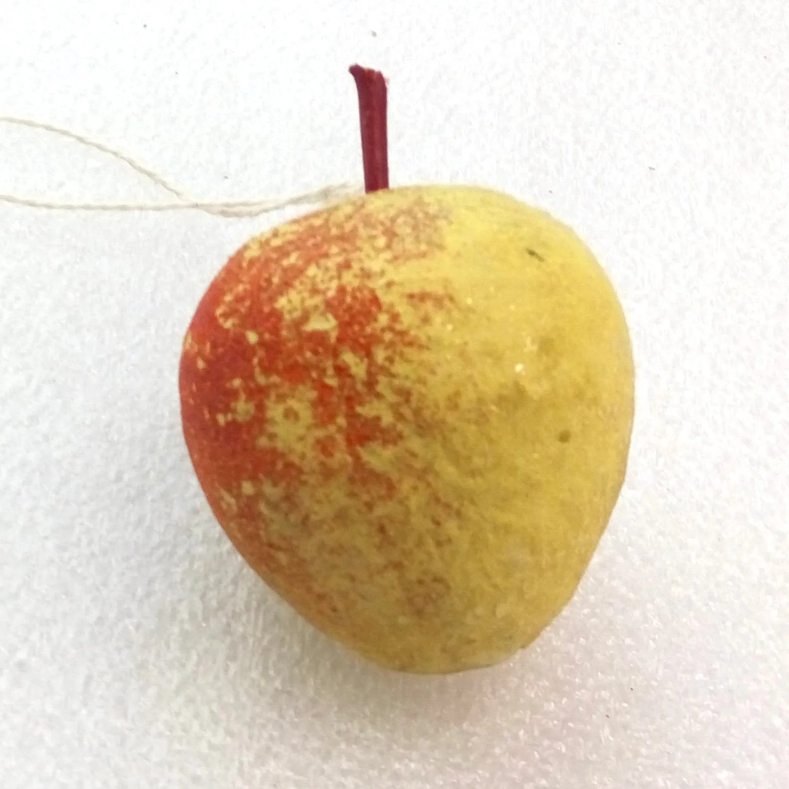 Old Antique Vintage Papier Mache Christmas Ornaments Apple