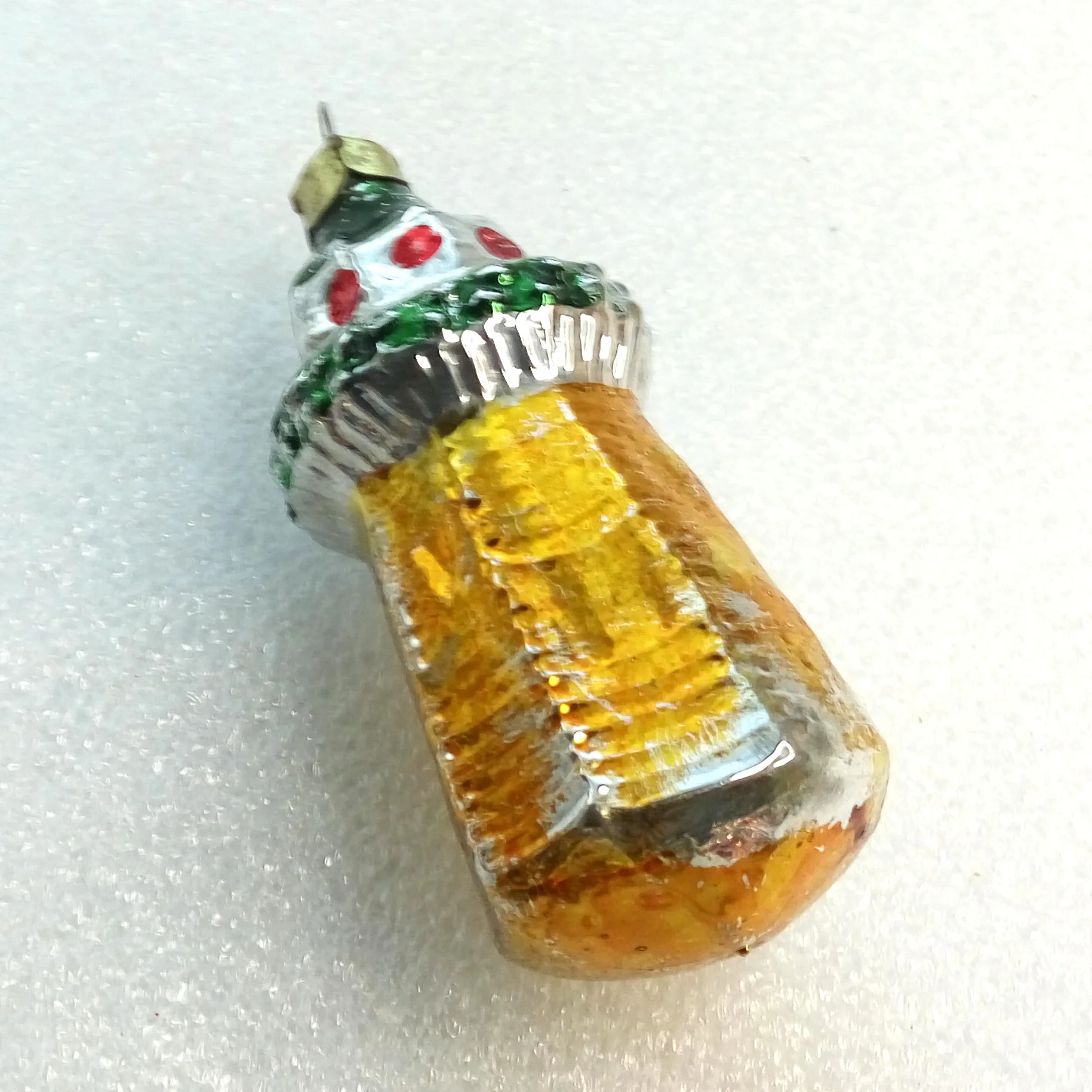 Old Antique Vintage Glass Christmas Ornaments Lighthouse