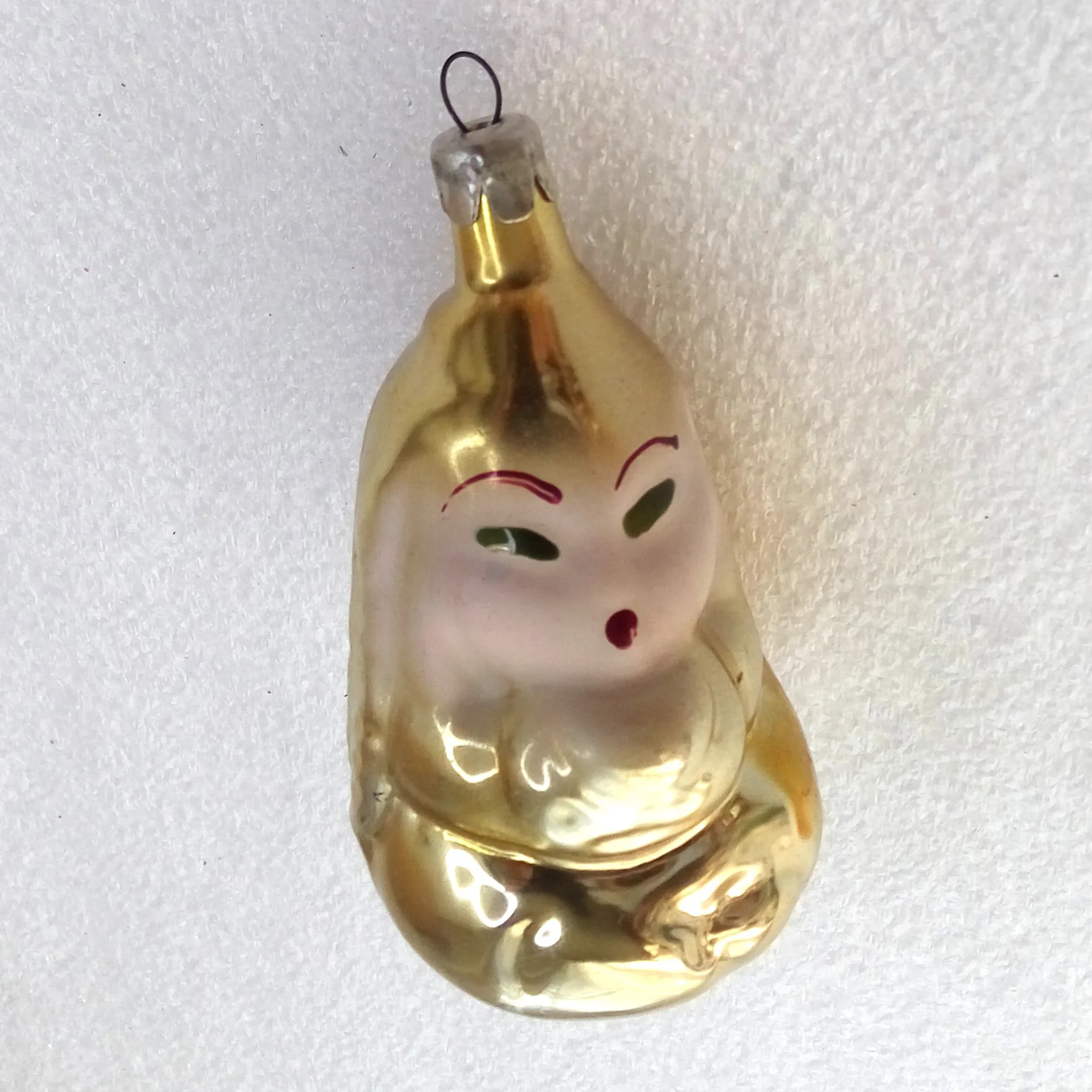 Old Antique Vintage Glass Christmas Ornaments Princess