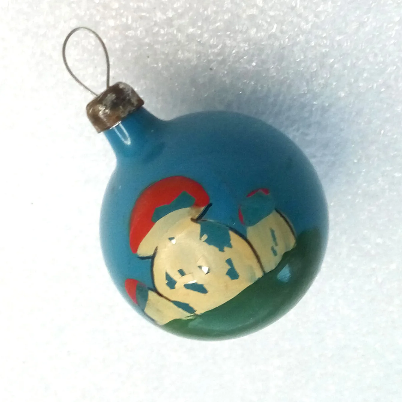 Old Antique Vintage Glass Christmas Ornaments Ball