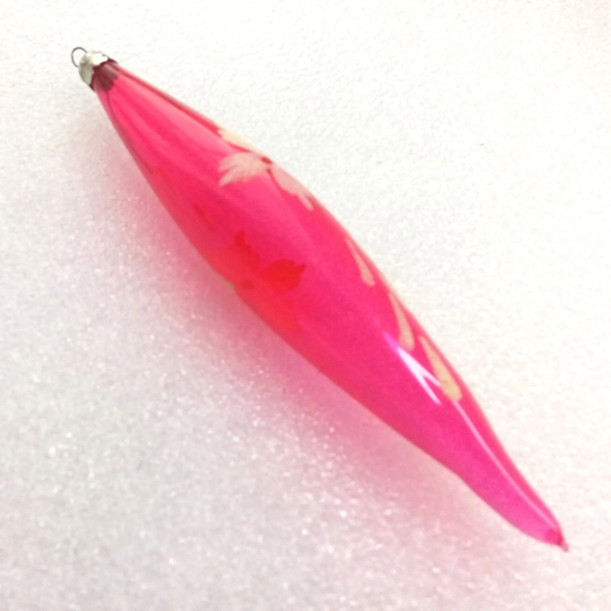 Old Antique Vintage Glass Christmas Ornaments Icicle
