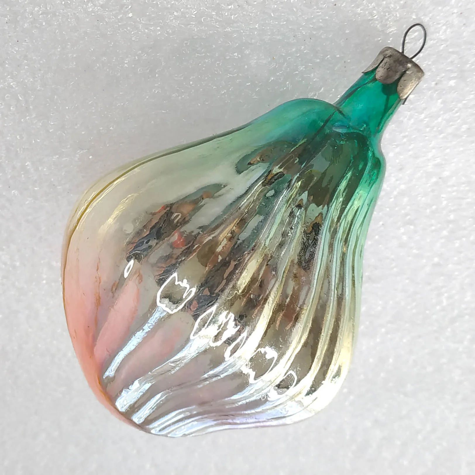 Antique Vintage Glass Christmas Ornament Tree Onion