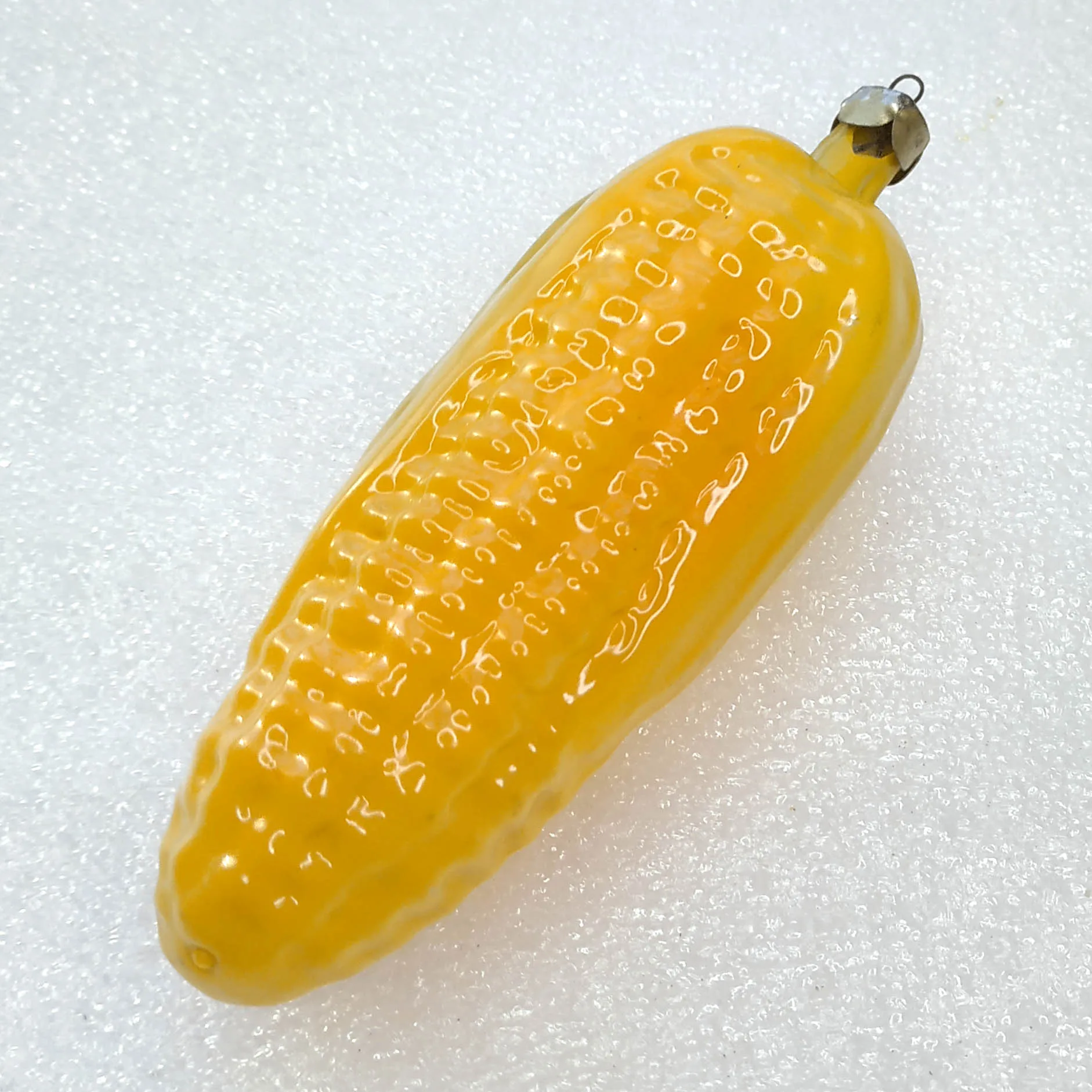 Antique Vintage Glass Christmas Ornament Russian Tree Old Corn