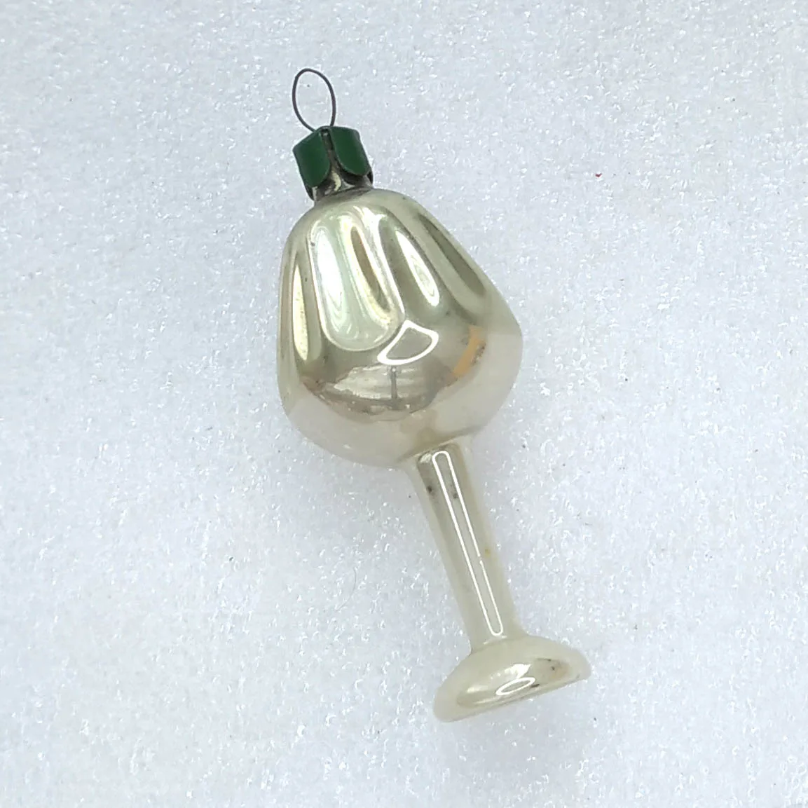Vintage Silver Glass Christmas USSR Ornament Tree Antique Decor Floor Lamp