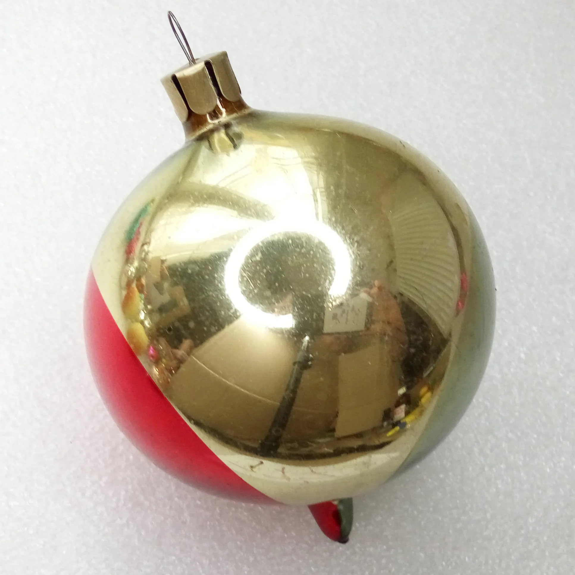 Vintage Glass Christmas Ornament Ball