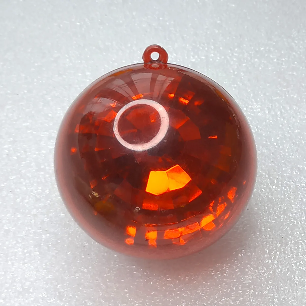 Antique Vintage Plastic Christmas Ornaments Reflection Ball
