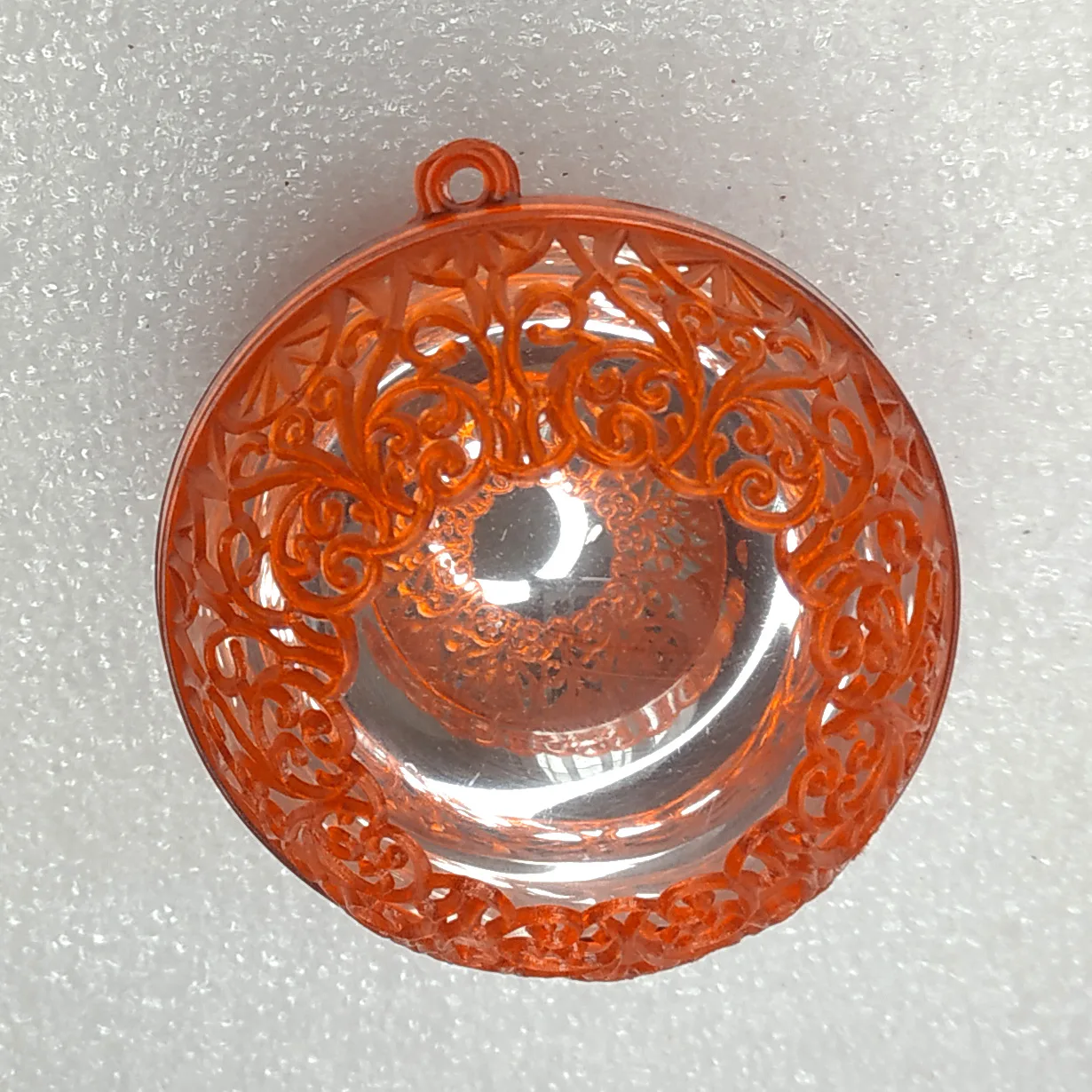 Antique Vintage Plastic Christmas Ornaments Reflection Ball