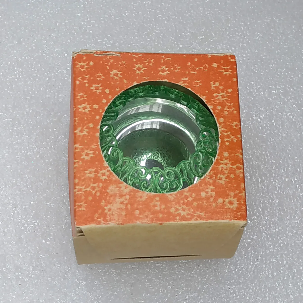 Antique Vintage Plastic Christmas Ornaments Reflection Ball