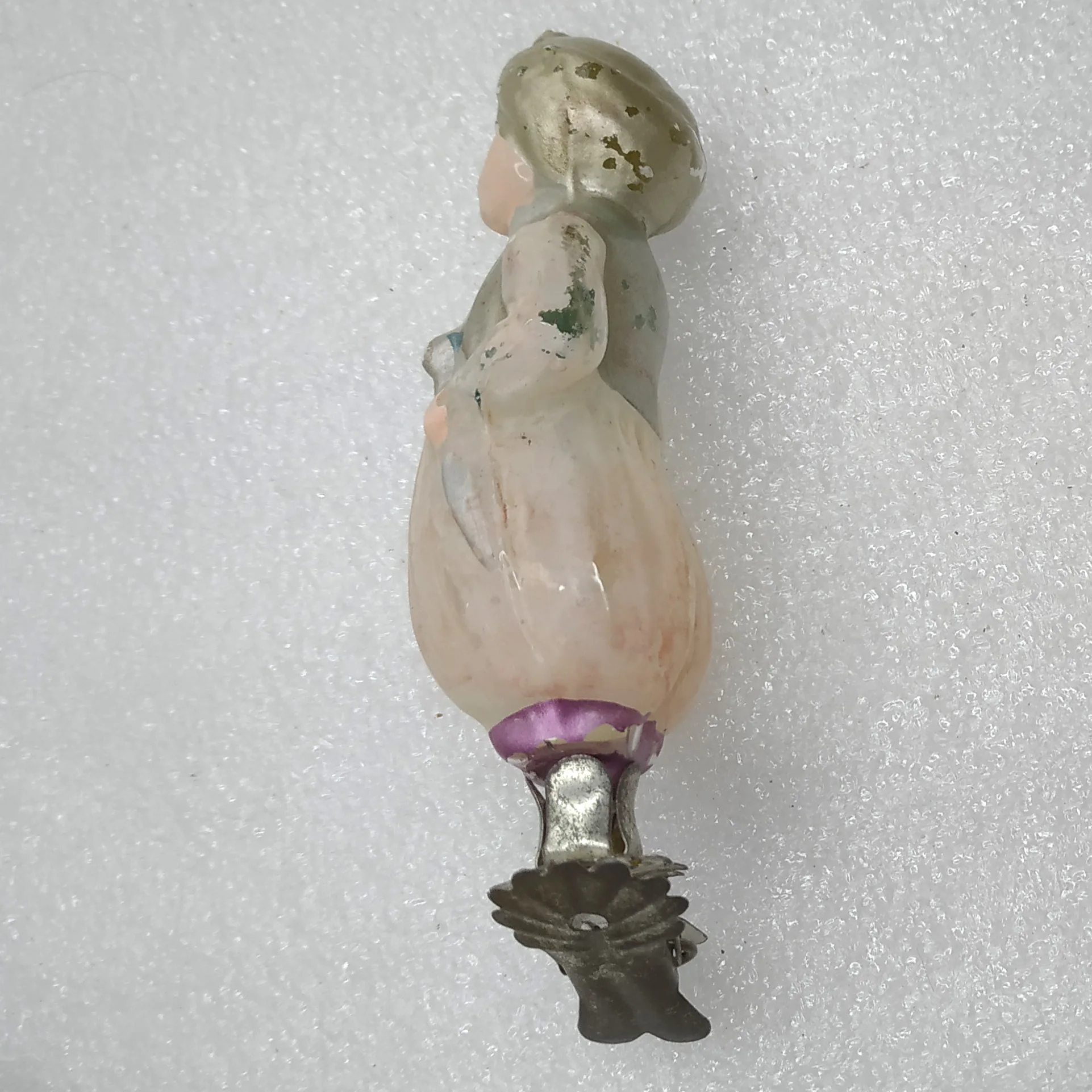 Antique Vintage USSR Glass Christmas Tree Ornament Toy Aladdin