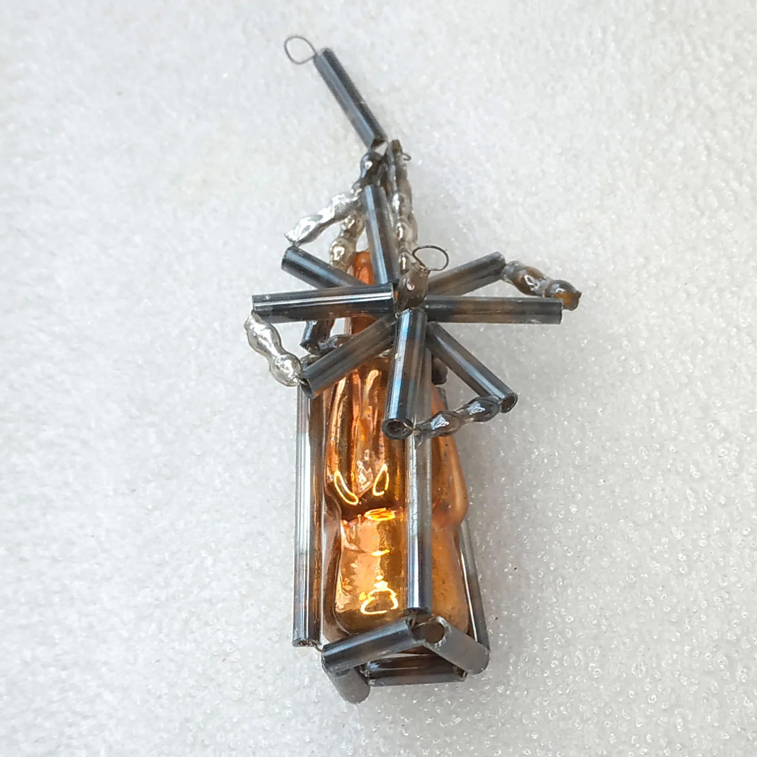 Antique USSR Vintage Glass Christmas Ornaments Wind Mill