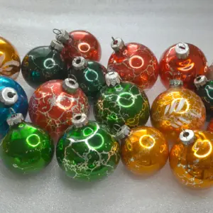 Set of 17 Vintage Christmas Mercury Glass Ornaments Tree GDR Antique Decor Balls