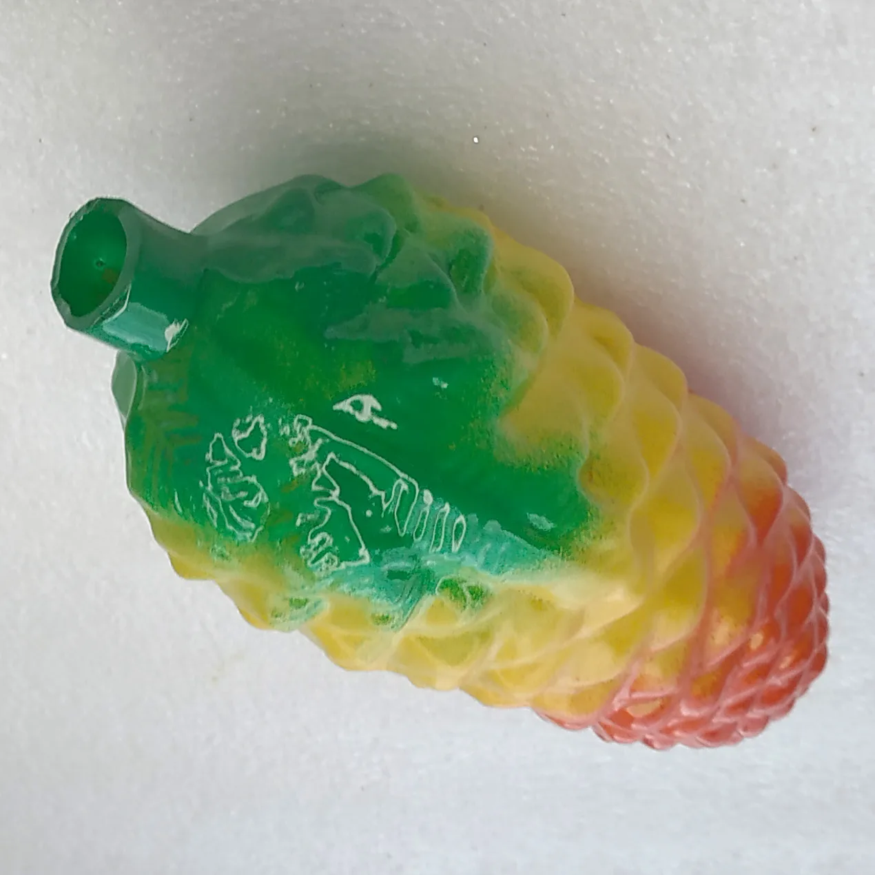 Vintage Christmas Glass Ornaments Tree USSR Antique Decor Huge Pine Cone