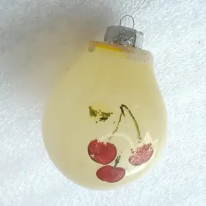 Vintage Christmas Glass Ornament Tree USSR Antique Old Lamp