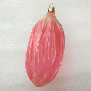 Vintage Christmas Glass Ornament USSR Tree Antique Icicle