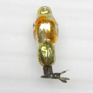 Old Magic Bird Vintage USSR Glass Christmas Ornament